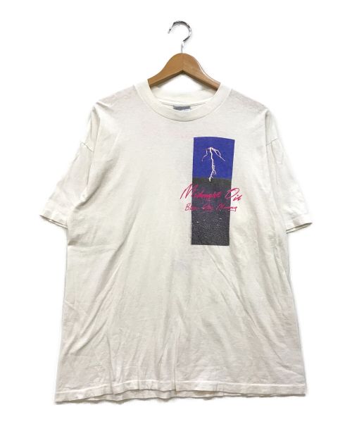 バンドTシャツ（バンドTシャツ）バンドTシャツ (バンドTシャツ) [古着]90s Midnight Oil バンドTシャツ ホワイト サイズ:XLの古着・服飾アイテム