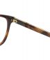 中古・古着 GUCCI (グッチ) ウェリントン型眼鏡フレーム ブラウン サイズ:54□17 140：7800円