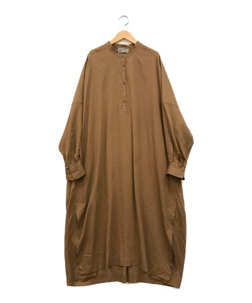 CHAOS（カオス）CHAOS (カオス) フィールツイルシャツワンピース ブラウン サイズ:Fの古着・服飾アイテム