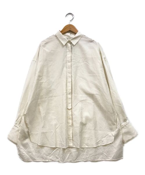CHAOS（カオス）CHAOS (カオス) オーバーサイズシャツ アイボリー サイズ:Fの古着・服飾アイテム