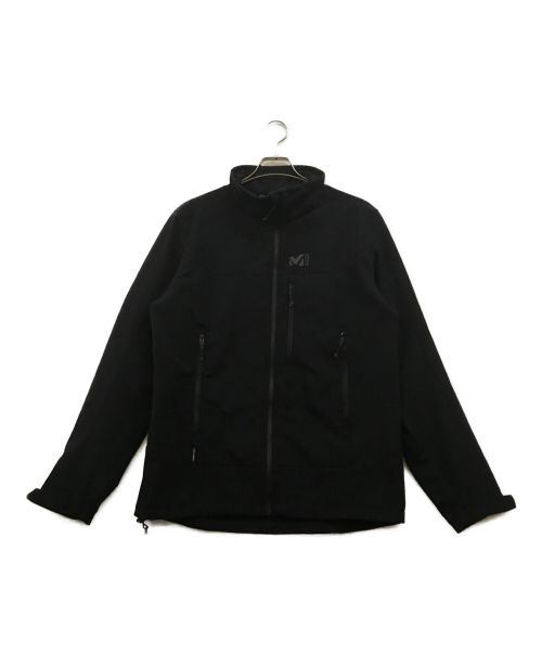 MILLET（ミレー）MILLET (ミレー) TRACK JKT ソフトシェルジャケット ブラック サイズ:Lの古着・服飾アイテム