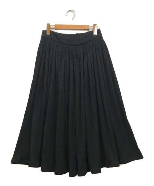 JIL SANDER（ジルサンダー）JIL SANDER (ジルサンダー) プリーツスカート ブラック サイズ:34の古着・服飾アイテム