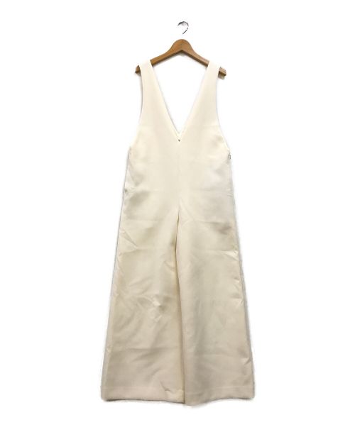 LE PHIL（ル フィル）LE PHIL (ル フィル) スキューバジャージーサロペット ホワイト サイズ:1の古着・服飾アイテム