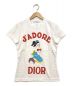 Christian Dior（クリスチャン ディオール）の古着「J'ADORE DIOR プリントTシャツ」｜ホワイト
