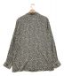 CELINE (セリーヌ) Leopard Print Shirt グレー×ブラック サイズ:40：59800円