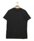 PRADAプラダ）の古着「ロゴパッチクルーネックTシャツ」｜ブラック