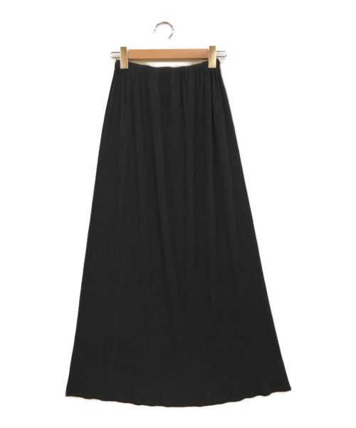 ISSEY MIYAKE（イッセイミヤケ）ISSEY MIYAKE (イッセイミヤケ) プリーツロングスカート ブラック サイズ:Mの古着・服飾アイテム
