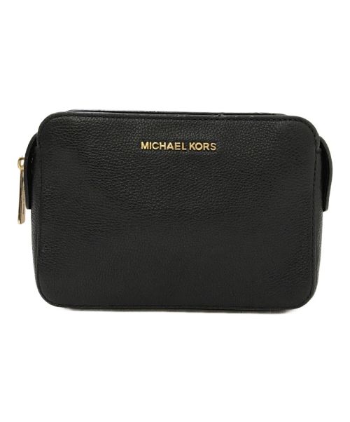 MICHAEL KORS（マイケルコース）MICHAEL KORS (マイケルコース) チェーンショルダーバッグ ブラックの古着・服飾アイテム