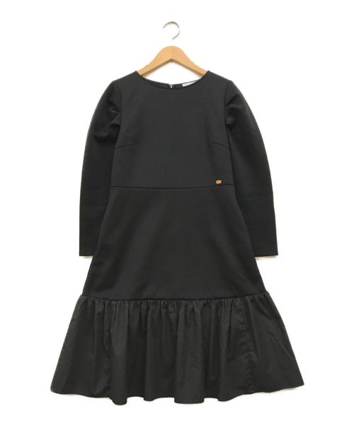 TOCCA（トッカ）TOCCA (トッカ) DOUBLE KNIT DRESS ブラックの古着・服飾アイテム