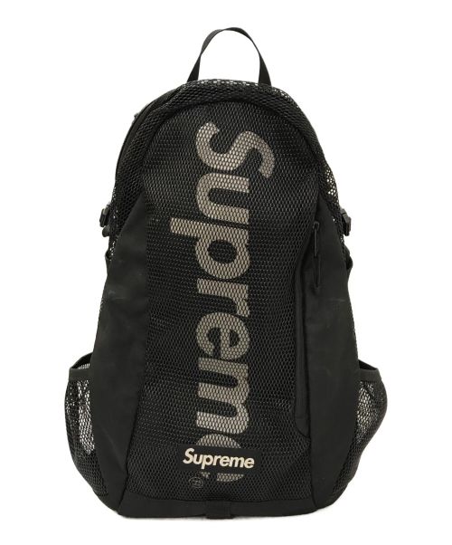 SUPREME（シュプリーム）SUPREME (シュプリーム) 20SS Backpack ブラックの古着・服飾アイテム