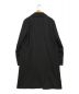 ReZARD (リザード) Wool Cashmere Stain Collar Coat ブラック サイズ:L 未使用品：15800円