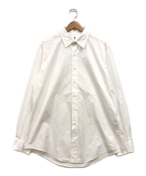 LE（エルイー）LE (エルイー) WIDE レギュラーカラー シャツ ホワイト サイズ:2の古着・服飾アイテム