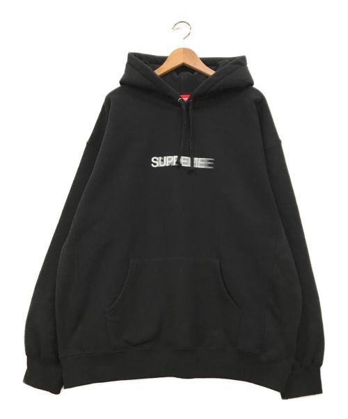 SUPREME（シュプリーム）SUPREME (シュプリーム) Motion Logo Hooded Sweatshirt Supreme ブラック サイズ:XXLの古着・服飾アイテム