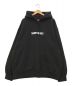 SUPREME（シュプリーム）の古着「Motion Logo Hooded Sweatshirt Supreme」｜ブラック