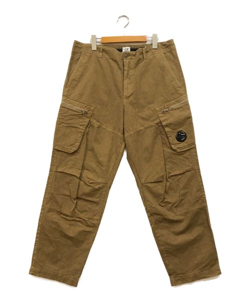 C.P COMPANY（シーピーカンパニー）C.P COMPANY (シーピーカンパニー) Ba Tic Loose Fit Cargo Trousers ブラウン サイズ:48 未使用品の古着・服飾アイテム