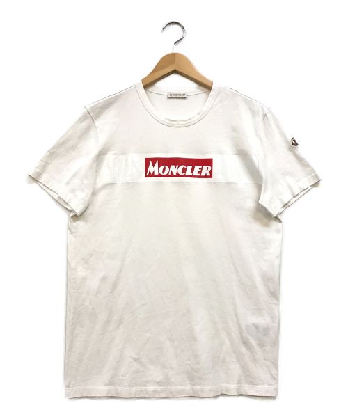 MONCLER（モンクレール）MONCLER (モンクレール) MAGLIA T SHIRT ホワイト サイズ:Mの古着・服飾アイテム