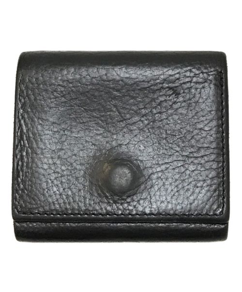 HENDER SCHEME（エンダースキーマ）HENDER SCHEME (エンダースキーマ) trifold wallet ブラックの古着・服飾アイテム