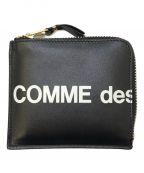 COMME des GARCONSコムデギャルソン）の古着「Huge Logo ウォレット」｜ブラック