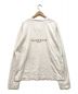 GIVENCHY (ジバンシィ) クルーネックロングTシャツ ホワイト サイズ:XL：7800円