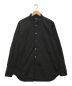COMME des GARCONS HOMME PLUS（コムデギャルソンオムプリュス）の古着「レギュラーカラーコットンシャツ」｜ブラック