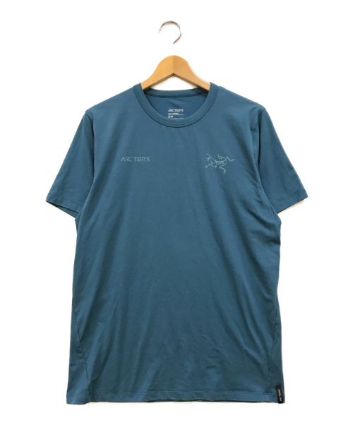 ARC'TERYX（アークテリクス）ARC'TERYX (アークテリクス) Captive Split SS T-Shirt ブルー サイズ:Mの古着・服飾アイテム