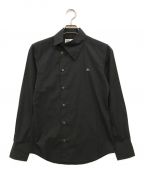 Vivienne Westwood manヴィヴィアン ウェストウッド マン）の古着「アシンメトリーシャツ」｜ブラック