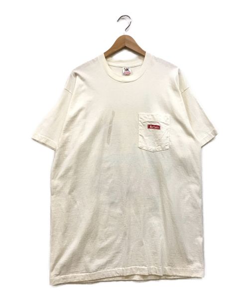 marlboro（マルボロ）marlboro (マルボロ) ポケットTシャツ ホワイト サイズ:XLの古着・服飾アイテム