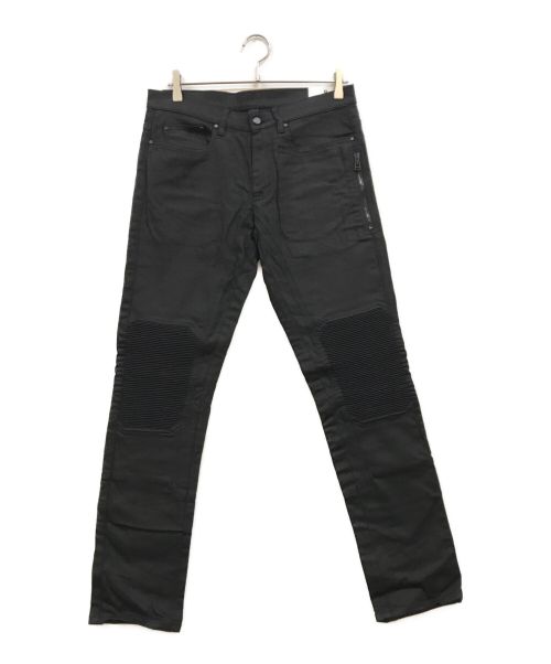 BELSTAFF（ベルスタッフ）BELSTAFF (ベルスタッフ) バイカーデニムパンツ ブラック サイズ:31の古着・服飾アイテム