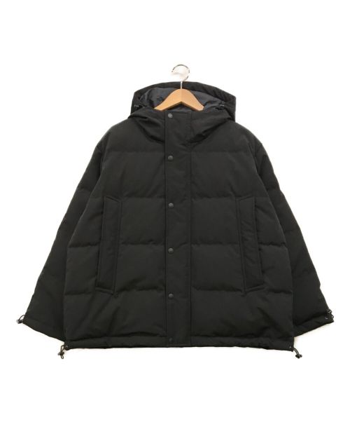 DANTON（ダントン）DANTON (ダントン) オーバーサイズダウンフーデッドジャケット ブラック サイズ:Sの古着・服飾アイテム