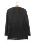 GIORGIO ARMANI (ジョルジョアルマーニ) ノーカラーシルクジャケット ブラック サイズ:42：9000円