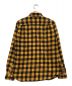 SUPREME (シュプリーム) Buffalo Flannel Shirt オレンジ×ブラック サイズ:M：7000円