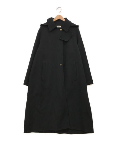 IENA（イエナ）IENA (イエナ) ダブルフェイスフードコート ブラック サイズ:38の古着・服飾アイテム