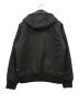 ALPHA (アルファ) フーデッドリブジャケット ブラック サイズ:L：6000円
