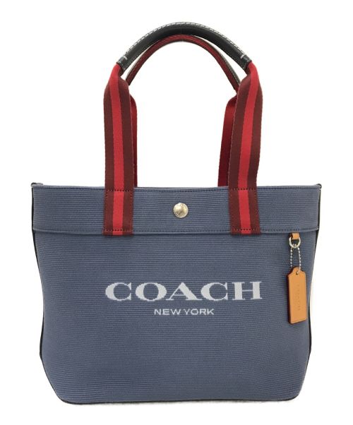 COACH（コーチ）COACH (コーチ) スモール トート ブルーの古着・服飾アイテム