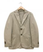 L.B.M.1911エルビーエム1911）の古着「コットンリネン2Bジャケット」｜ベージュ