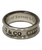 TIFFANY & Co.ティファニー）の古着「1837 ナローリング」｜シルバー