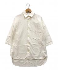 MADISON BLUE (マディソンブルー) "BRADLEY OX" ショートスリーブシャツ ホワイト サイズ:S