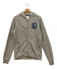 Hysteric Glamour (ヒステリックグラマー) ヒスガール ジップアップパーカー グレー サイズ:M