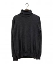 Zanone (ザノーネ) タートルネックニット グレー サイズ:44
