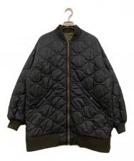 FRAMeWORK (フレームワーク) 2way ロングMA-1 ブラック サイズ:S