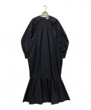 ENFOLD (エンフォルド) MERMAID COCOON DRESS ネイビー サイズ:38