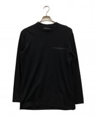 Y-3 (ワイスリー) LOGO LS TEE ブラック サイズ:XS