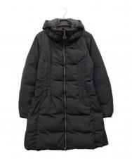 MONCLER (モンクレール) RENNE フーデッドダウンコート ブラック サイズ:1