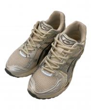 asics (アシックス) GEL-KAYANO 14 グレー×ベージュ サイズ:27㎝