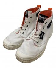 PALLADIUM (パラディウム) Sp20 Overlab High-Top Canvas Star White ホワイト サイズ:26.5~27.0㎝