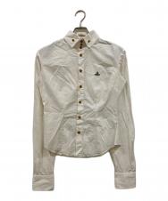 Vivienne Westwood (ヴィヴィアンウエストウッド) オーブワンポイントシャツ ホワイト サイズ:42