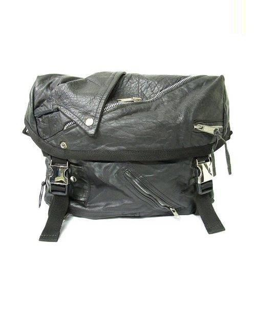 中古 古着通販 1982114251 イチキュウハチニイチイチヨンニゴイチ 再構築ライダースメッセンジャーバッグ ブラック サイズ なし ブランド 古着通販 トレファク公式 Trefac Fashion