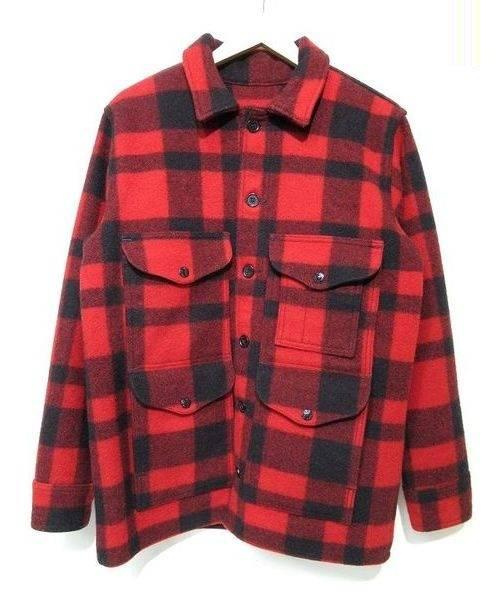 中古 古着通販 Filson フィルソン マッキーノクルーザージャケット レッド サイズ 38 ブランド 古着通販 トレファク公式 Trefac Fashion