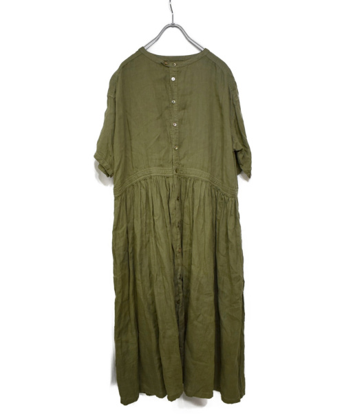 中古 古着通販 Nest Robe ネストローブ 18s Sリネンワンピース カーキ サイズ F 011 1167 ブランド 古着通販 トレファク公式 Trefac Fashion