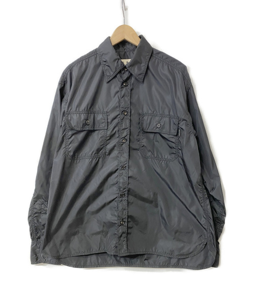 MARNI（マルニ）MARNI (マルニ) 20S/S ナイロンシャツ ブラック サイズ:50  CUMU0149A0　の古着・服飾アイテム
